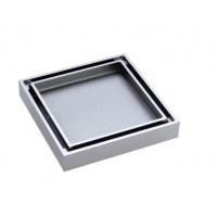 Chrome Square Floor Waste
